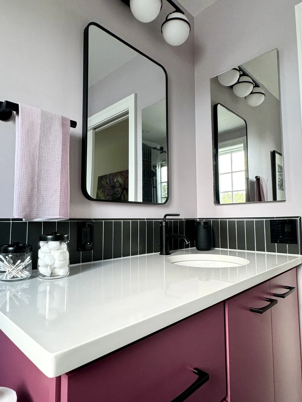 Black and White Bathroom